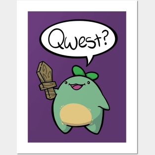 Quest Sprout QWEST! Posters and Art